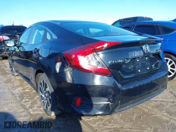 2016 Honda Civic EX with VIN 19XFC2F71GE233906, listed as a IAAI auction lot 41750986 with 184,270 mi miles and . Bid and sale history available at DreamBid. Image 3.