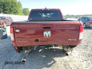 2022 Ram 1500 Big Horn with VIN 1C6SRFFT6NN381504, listed as a Copart auction lot 56403735 with 30,043 mi miles and Salvage title. Bid and sale history available at DreamBid. Image 6.