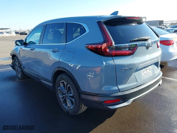 2020 Honda CR-V EX with VIN 7FARW1H53LE003139, listed as a IAAI auction lot 41760529 with 45,010 mi miles. Bid and sale history available at carsss.com. Image 3.