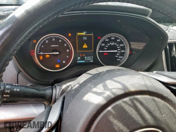2019 Subaru Forester Premium with VIN JF2SKAEC3KH431370, listed as a Copart auction lot 61427485 with 87,642 mi miles and Salvage title. Bid and sale history available at DreamBid. Image 9.
