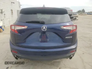 2021 Acura RDX Technology with VIN 5J8TC1H54ML016380, listed as a Copart auction lot 58882715 with Not provided miles and Salvage title. Bid and sale history available at DreamBid. Image 6.