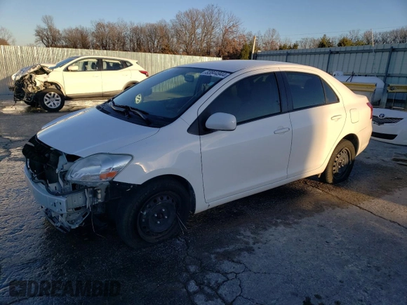 2012 Toyota Yaris with VIN JTDBT4K32CL018436, listed as a Copart auction lot 83844944 with 142,288 mi miles and Salvage Title. Bid and sale history available at carsss.com. Image 1.