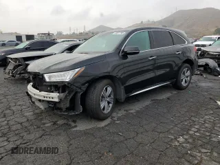 2020 Acura MDX with VIN 5J8YD3H30LL011768, listed as a Copart auction lot 44017795 with 93,424 mi miles and Salvage Title. Bid and sale history available at carsss.com. Image 1.
