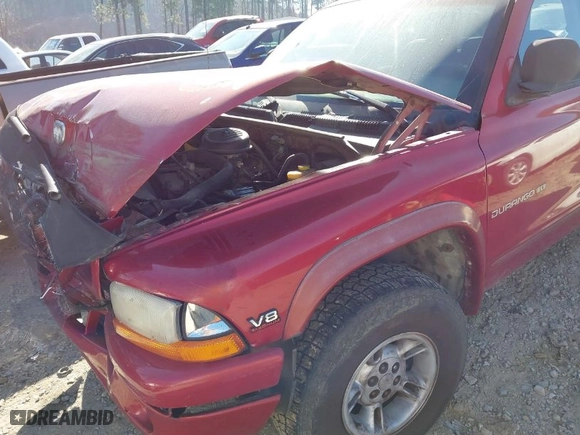 1998 Dodge Durango with VIN 1B4HS28Z7WF148029, listed as a IAAI auction lot 41652001 with 232,557 mi miles. Bid and sale history available at carsss.com. Image 6.