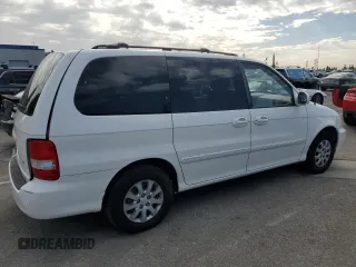 2005 Kia Sedona LX with VIN KNDUP132356623195, listed as a Copart auction lot 46623545 with 173,049 mi miles and Salvage Title. Bid and sale history available at carsss.com. Image 3.