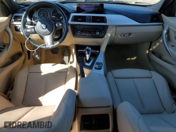 2015 BMW 3 Series 320i with VIN WBA3B1C50FK137793, listed as a Copart auction lot 49381875 with 57,874 mi miles and Salvage Title. Bid and sale history available at carsss.com. Image 8.
