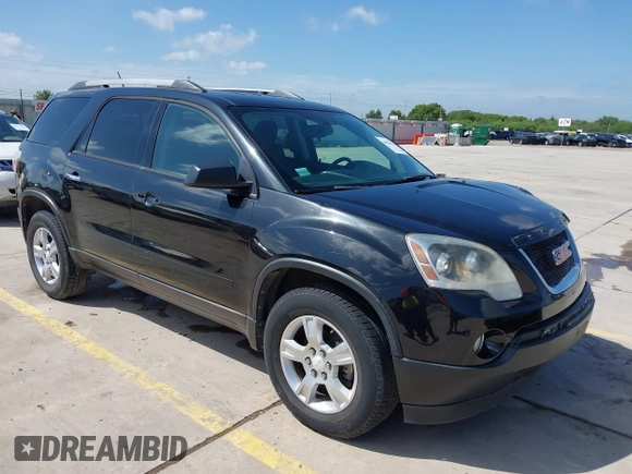 2012 GMC Acadia SL with VIN 1GKKRNED9CJ404649, listed as a IAAI auction lot 39854470 with 125,000 mi miles and . Bid and sale history available at DreamBid. Image 1.