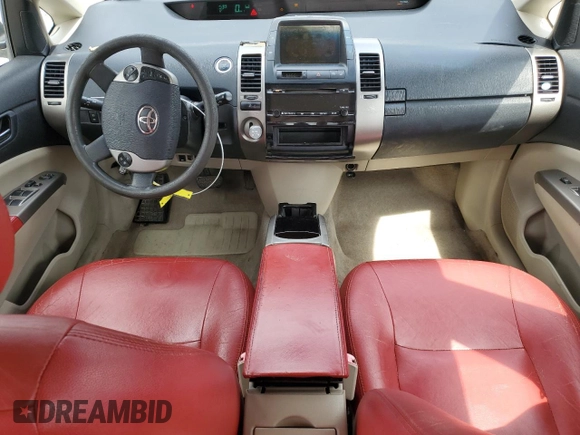 2008 Toyota Prius with VIN JTDKB20U183351303, listed as a Copart auction lot 51687815 with 57,735 mi miles and Salvage Title. Bid and sale history available at DreamBid. Image 8.