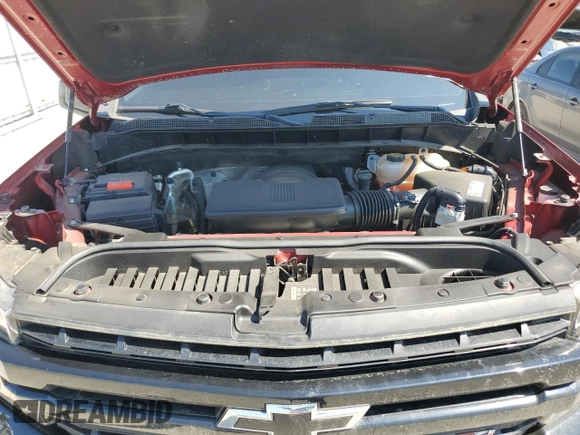 2021 Chevrolet Silverado 1500 LT Trail Boss with VIN 3GCPYFED3MG135125, listed as a Copart auction lot 46894275 with 56,694 mi miles and Salvage Title. Bid and sale history available at DreamBid. Image 11.