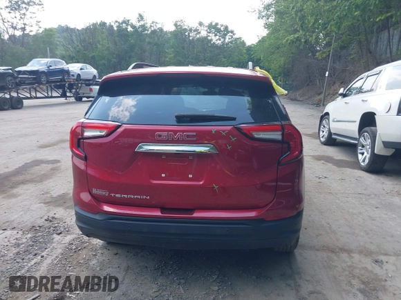 2022 GMC Terrain SLE with VIN 3GKALMEV5NL122116, listed as a IAAI auction lot 42431268 with 31,107 mi miles and . Bid and sale history available at DreamBid. Image 16.