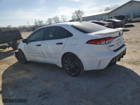 2024 Toyota Corolla SE with VIN 5YFS4MCE5RP204551, listed as a Copart auction lot 47953555 with 13,651 mi miles and Salvage Title. Bid and sale history available at carsss.com. Image 2.