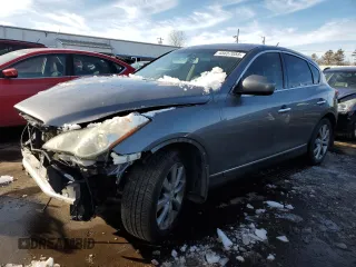 2012 Infiniti EX Journey with VIN JN1AJ0HR4CM450965, listed as a Copart auction lot 45657055 with 119,542 mi miles and Salvage Title. Bid and sale history available at carsss.com. Image 1.