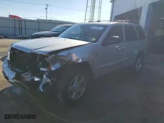 2007 Jeep Grand Cherokee Limited with VIN 1J8HR58287C589747, listed as a Copart auction lot 42752915 with 106,900 mi miles and Salvage Title. Bid and sale history available at carsss.com. Image 1.