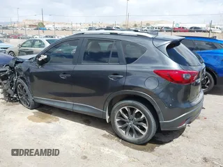 2016 Mazda CX-5 Grand Touring with VIN JM3KE4DY7G0643643, listed as a IAAI auction lot 42077497 with 120,343 mi miles and . Bid and sale history available at carsss.com. Image 14.