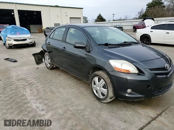 2008 Toyota Yaris with VIN JTDBT923781287709, listed as a Copart auction lot 45084055 with 180,016 mi miles and Salvage Title. Bid and sale history available at carsss.com. Image 10.