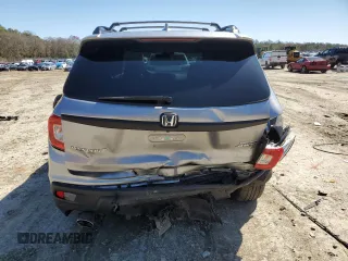 2021 Honda Passport Touring with VIN 5FNYF8H95MB014129, listed as a Copart auction lot 50105445 with 108,872 mi miles and Salvage Title. Bid and sale history available at carsss.com. Image 6.
