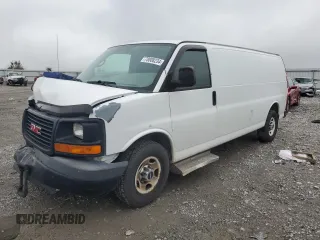 2011 GMC Savana Cargo Van with VIN 1GTW7GCAXB1905880, listed as a Copart auction lot 78808234 with 260,645 mi miles and Salvage Title. Bid and sale history available at carsss.com. Image 1.