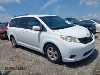2014 Toyota Sienna LE AAS with VIN 5TDKK3DC4ES485336, listed as a IAAI auction lot 42591393 with 161,403 mi miles and . Bid and sale history available at DreamBid. Image 1.