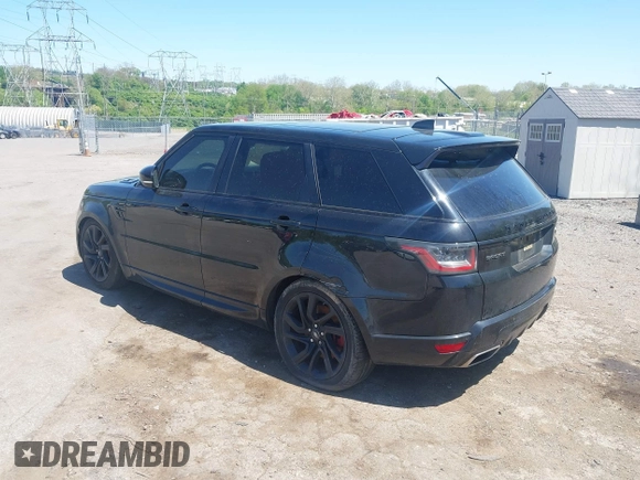 2019 Land Rover Range Rover Sport HSE Dynamic with VIN SALWV2SV8KA820624, listed as a IAAI auction lot 42109920 with 122,076 mi miles and . Bid and sale history available at DreamBid. Image 3.