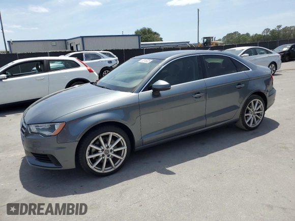 2015 Audi A3 1.8T Premium Plus with VIN WAUCCGFF0F1019043, listed as a Copart auction lot 53915025 with 83,169 mi miles and Clean Title. Bid and sale history available at carsss.com. Image 1.