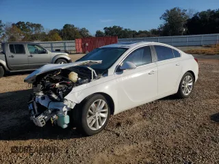 2014 Buick Regal with VIN 2G4GK5EX8E9272705, listed as a Copart auction lot 85005164 with 0 mi miles and Salvage Title. Bid and sale history available at carsss.com. Image 1.