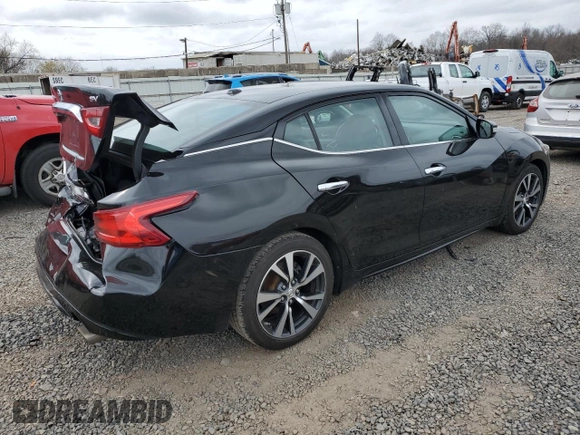 2017 Nissan Maxima SV with VIN 1N4AA6AP4HC414771, listed as a Copart auction lot 51579065 with 218,926 mi miles and Salvage Title. Bid and sale history available at DreamBid. Image 3.