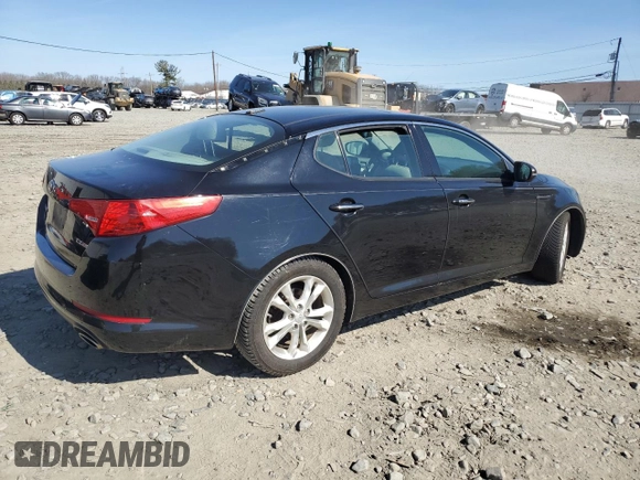 2013 Kia Optima EX with VIN 5XXGN4A7XDG247548, listed as a Copart auction lot 48567965 with Not Provided miles and Salvage Title. Bid and sale history available at carsss.com. Image 3.