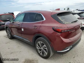 2021 Buick Envision Essence with VIN LRBFZNR40MD103919, listed as a Copart auction lot 76523224 with 0 mi miles and Salvage Title. Bid and sale history available at carsss.com. Image 2.
