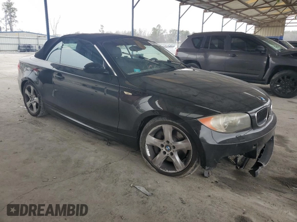 2008 BMW 1 Series 135i z VIN WBAUN93588VE94038, wystawiony jako Copart lot #43504315 z przebiegiem 80 792 mil mil oraz Szkoda całkowita • Salvage title. Historia ofert i sprzedaży dostępna na DreamBid. Obrazek 4.