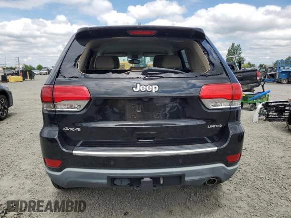 2018 Jeep Grand Cherokee Limited with VIN 1C4RJFBG8JC106374, listed as a Copart auction lot 58212965 with 61,813 mi miles and Salvage title. Bid and sale history available at DreamBid. Image 6.