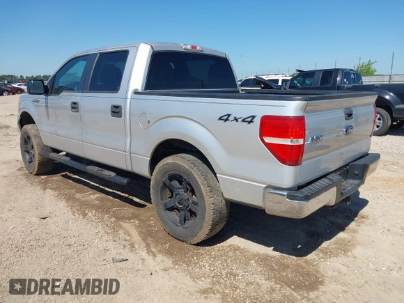 2013 Ford F-150 XL with VIN 1FTFW1EF9DFC53672, listed as a IAAI auction lot 41918137 with 254,960 mi miles. Bid and sale history available at carsss.com. Image 3.