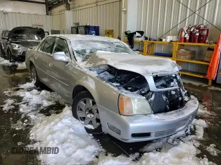 2002 Cadillac DeVille DTS with VIN 1G6KF57912U199809, listed as a Copart auction lot 87372504 with 154,663 mi miles and Salvage Title. Bid and sale history available at carsss.com. Image 11.