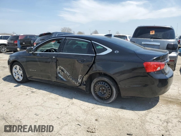 2016 Chevrolet Impala LS with VIN 2G11Z5SA3G9144471, listed as a Copart auction lot 53923045 with 122,241 mi miles and Clean title. Bid and sale history available at DreamBid. Image 2.