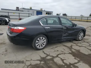 2013 Honda Accord Sdn EX-L with VIN 1HGCR2F8XDA231713, listed as a Copart auction lot 53193455 with 100,268 mi miles and Salvage Title. Bid and sale history available at carsss.com. Image 3.