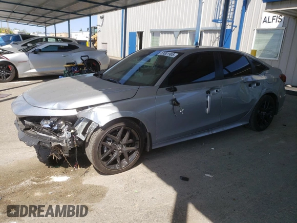 2025 Honda Civic Sport z VIN 2HGFE2F5XSH519003, wystawiony jako Copart lot #53001905 z przebiegiem 10 334 mil mil oraz Szkoda całkowita • Salvage title. Historia ofert i sprzedaży dostępna na DreamBid. Obrazek 1.
