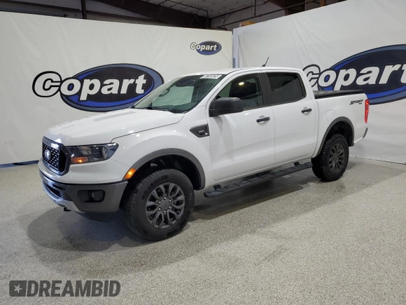 2019 Ford Ranger XL z VIN 1FTER4FH4KLB24175, wystawiony jako Copart lot #58753625 z przebiegiem 61 665 mil mil oraz Czysty tytuł • Clean title. Historia ofert i sprzedaży dostępna na DreamBid. Obrazek 1.