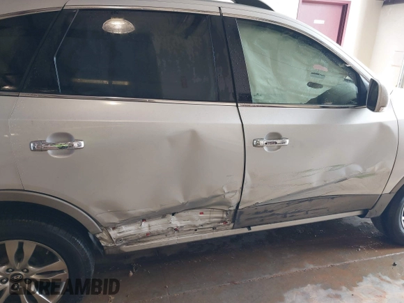 2012 Hyundai Veracruz Limited z VIN KM8NU4CC5CU185629, wystawiony jako IAAI lot #41727061 z przebiegiem 129 474 mil mil oraz . Historia ofert i sprzedaży dostępna na DreamBid. Obrazek 6.