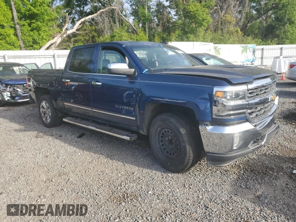 2017 Chevrolet Silverado 1500 LTZ with VIN 3GCPCSEC1HG476642, listed as a Copart auction lot 49631125 with 147,916 mi miles and Salvage Title. Bid and sale history available at DreamBid. Image 4.