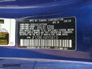 2024 Subaru BRZ Limited with VIN JF1ZDBE16R9704131, listed as a Copart auction lot 48052295 with 3,308 mi miles and Salvage Title. Bid and sale history available at carsss.com. Image 12.