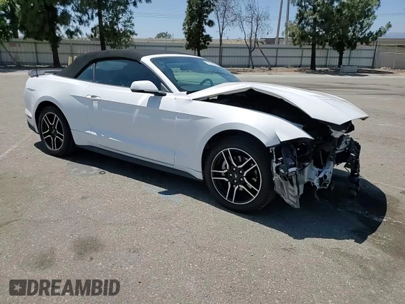 2018 Ford Mustang EcoBoost Premium with VIN 1FATP8UHXJ5155575, listed as a Copart auction lot 57527085 with 138,033 mi miles and Salvage title. Bid and sale history available at DreamBid. Image 14.