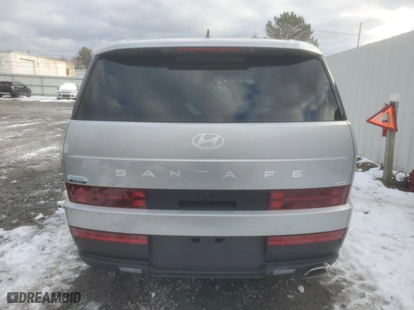 2024 Hyundai Santa Fe SE with VIN 5NMP1DGL0RH043611, listed as a Copart auction lot 82704414 with 1,676 mi miles and Non Repairable. Bid and sale history available at carsss.com. Image 6.