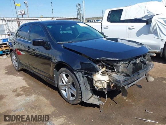 2010 Ford Fusion SPORT with VIN 3FAHP0DC9AR331041, listed as a IAAI auction lot 41876028 with 206,021 mi miles. Bid and sale history available at carsss.com. Image 1.