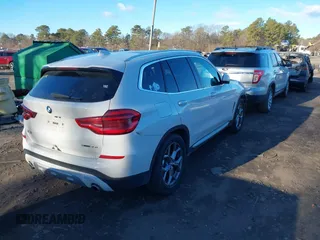2021 BMW X3 sDrive30i with VIN 5UXTY3C05M9E58137, listed as a IAAI auction lot 41731509 with 69,931 mi miles and . Bid and sale history available at DreamBid. Image 4.