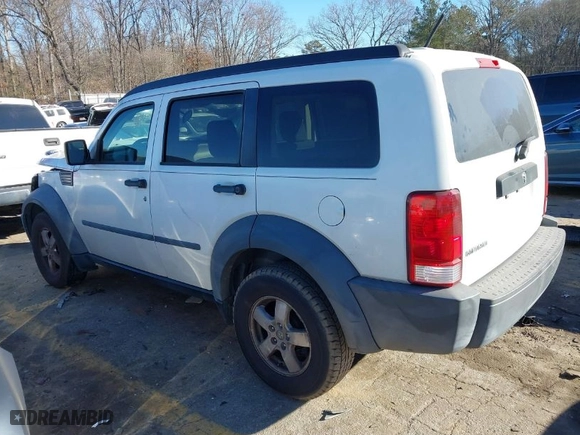 2007 Dodge Nitro SXT with VIN 1D8GT28KX7W591146, listed as a IAAI auction lot 41334481 with 88,459 mi miles. Bid and sale history available at carsss.com. Image 3.
