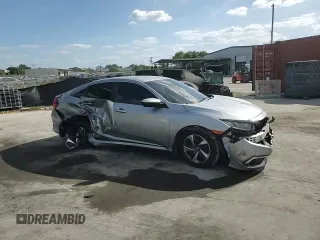 2019 Honda Civic LX with VIN 2HGFC2F69KH567767, listed as a Copart auction lot 52069575 with 102,259 mi miles and Non Repairable. Bid and sale history available at DreamBid. Image 10.