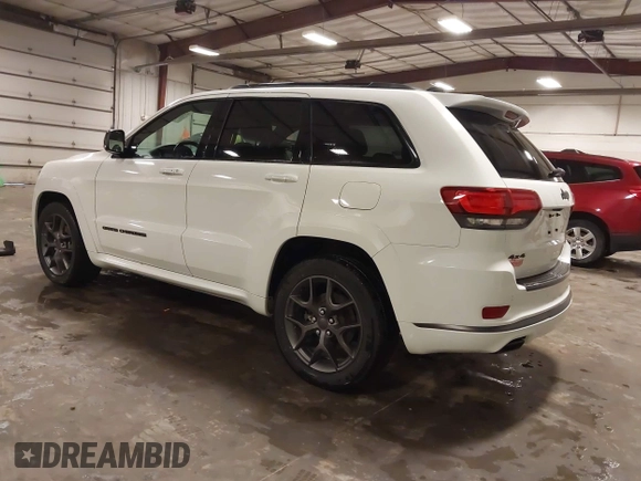 2020 Jeep Grand Cherokee Limited X z VIN 1C4RJFBGXLC167132, wystawiony jako IAAI lot #42155335 z przebiegiem 86 886 mil mil oraz . Historia ofert i sprzedaży dostępna na DreamBid. Obrazek 3.