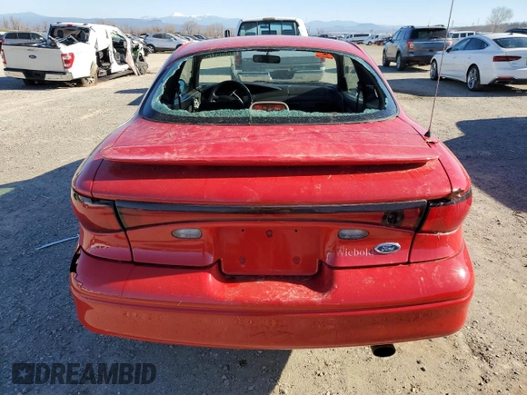 2001 Ford Escort ZX2 with VIN 3FAFP11351R188266, listed as a Copart auction lot 89038475 with 96,043 mi miles and Clean Title. Bid and sale history available at carsss.com. Image 6.