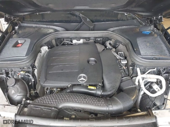 2020 Mercedes-Benz GLC with VIN WDC0G8EB8LF699555, listed as a IAAI auction lot 41673140 with 1 mi miles. Bid and sale history available at carsss.com. Image 10.