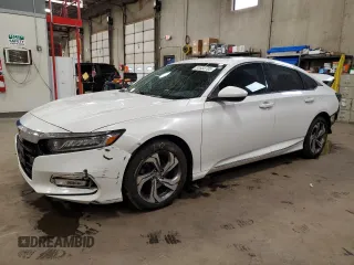 2018 Honda Accord EX z VIN 1HGCV1F49JA021392, wystawiony jako Copart lot #51633705 z przebiegiem 121 158 mil mil oraz Szkoda całkowita • Salvage title. Historia ofert i sprzedaży dostępna na DreamBid. Obrazek 1.