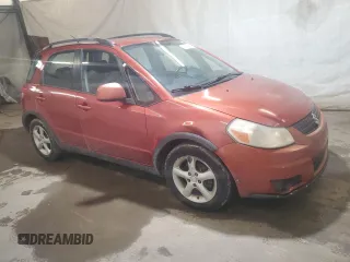2007 Suzuki SX4 with VIN JS2YB413075112166, listed as a Copart auction lot 47246765 with 179,078 mi miles and Salvage Title. Bid and sale history available at carsss.com. Image 4.